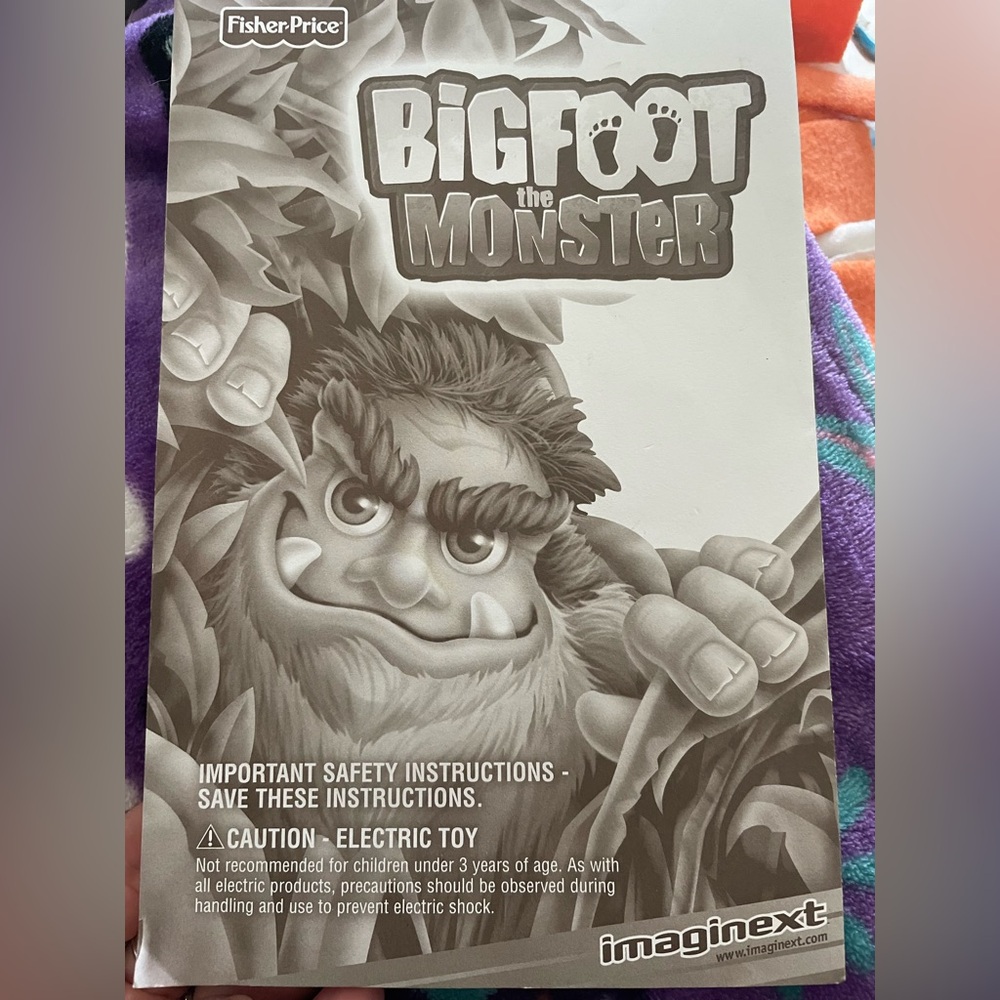 Bigfoot the Monster Toy by Fisher Price Imaginext